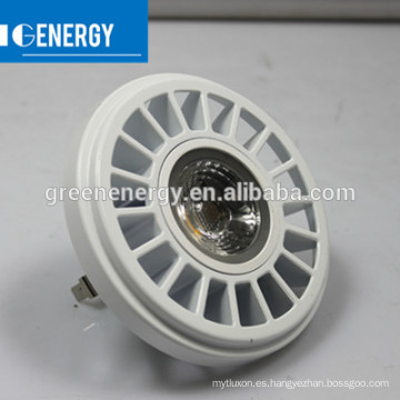 Orden del gobierno gu53 12 v ow voltaje de alta potencia AR111 COB led luz